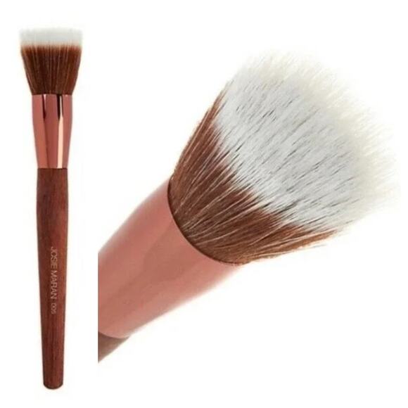 Josie Maran Vibrancy Foundation Brush 005 Full Size 6.75" Makeup Brush NEW - Picture 1 of 5